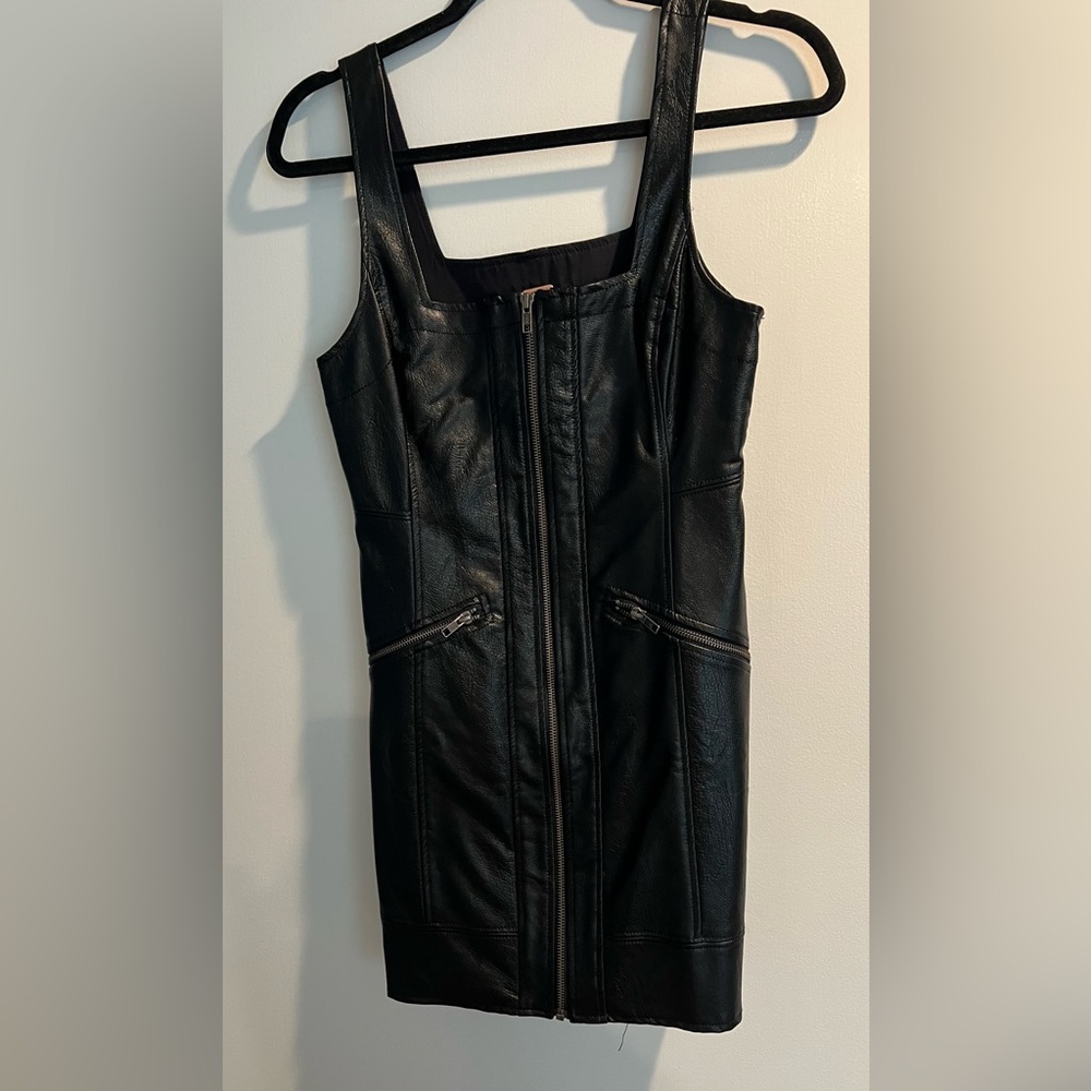 Free people zip up jumper dress